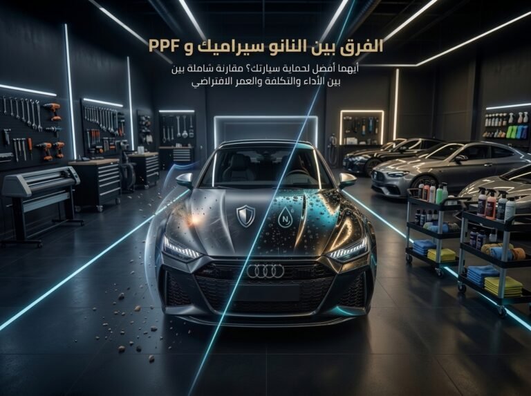 الفرق بين النانو سيراميك و PPF