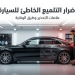 أضرار التلميع الخاطئ للسيارة