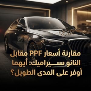 مقارنة سعر PPF والنانو سيراميك