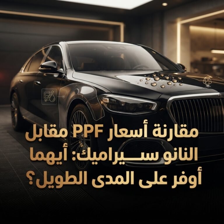 مقارنة سعر PPF والنانو سيراميك